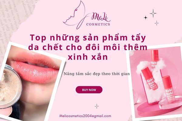 Tẩy tế bào chết cho môi