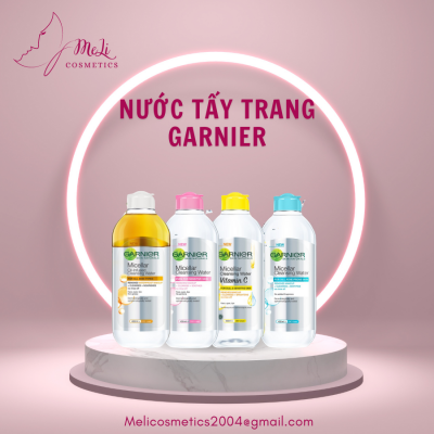 Nước Tẩy Trang cho da dầu mụn Garnier